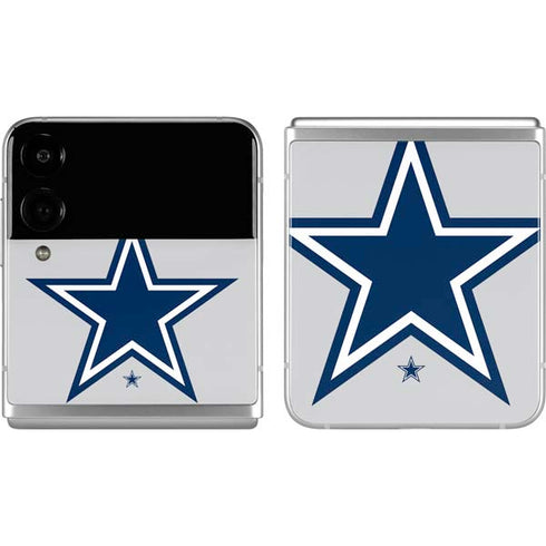 NFL Dallas Cowboys Large Logo Galaxy Z Flip4 5G Skin